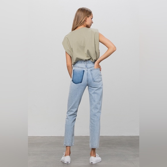 Insane Gene High Waist Ripped Tapered Jeans - Picture 5 of 11